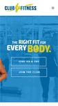 Mobile Screenshot of clubfitness.us
